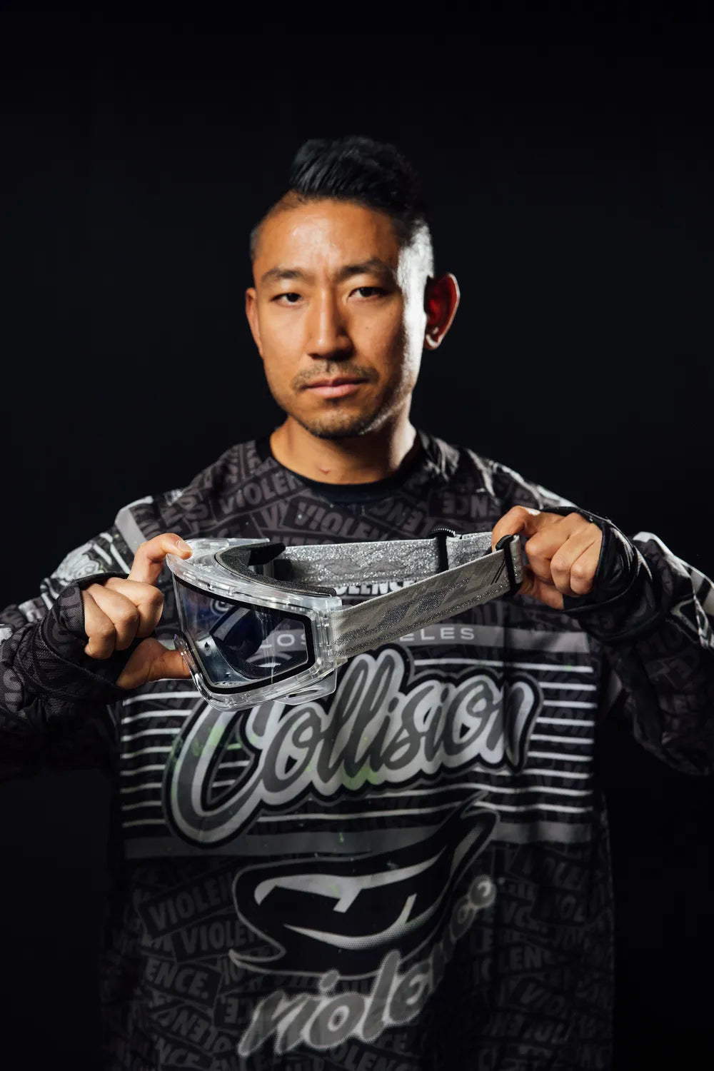 JT QLS - Black w Clear Lens and Strap