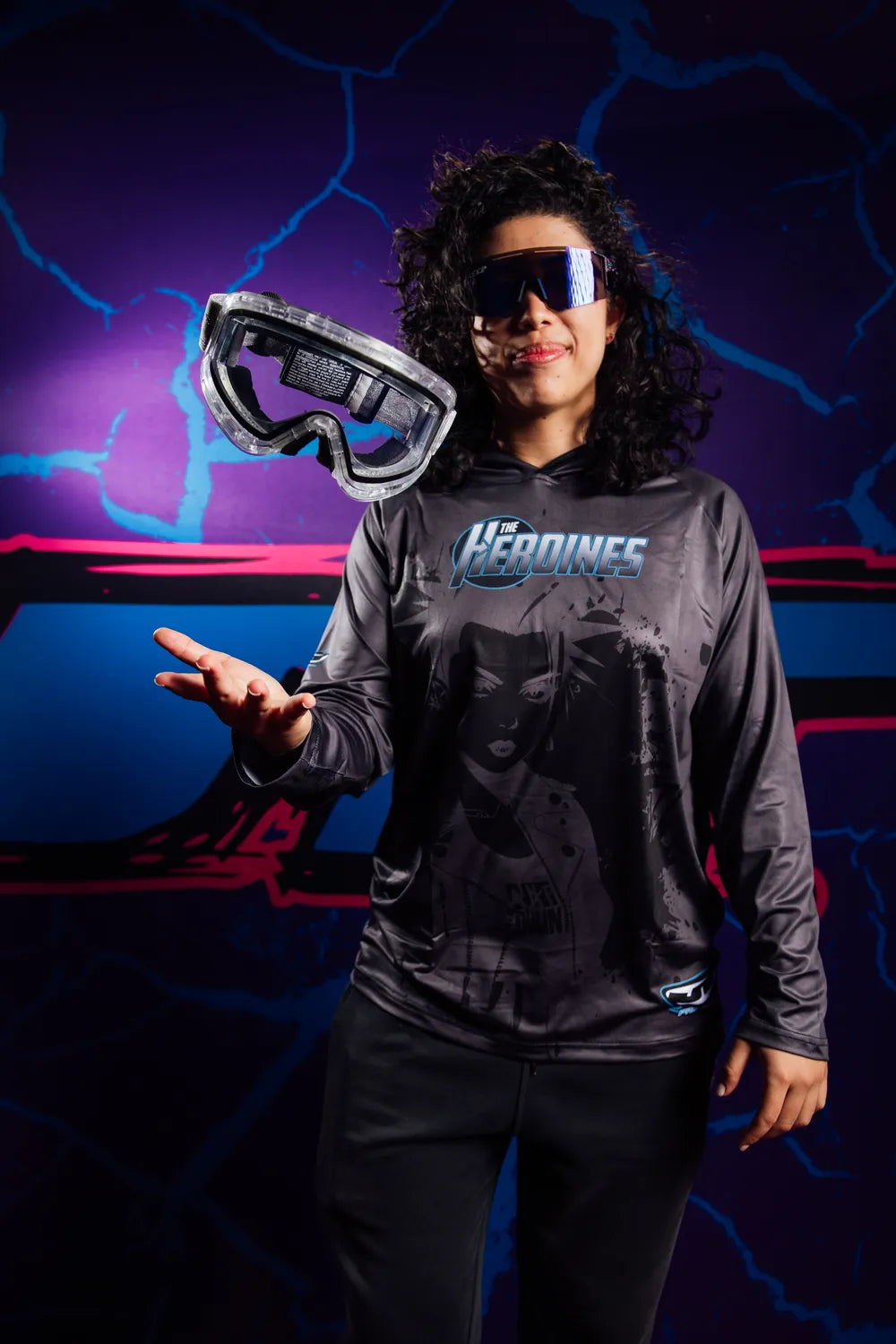 JT QLS - ICE Clear w Clear Lens and Strap