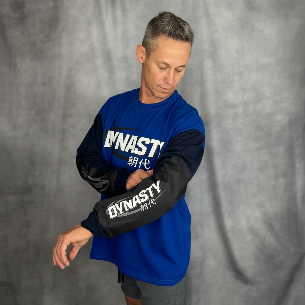 JT Grind Heavyweight Long Sleeve - DYNASTY Blue