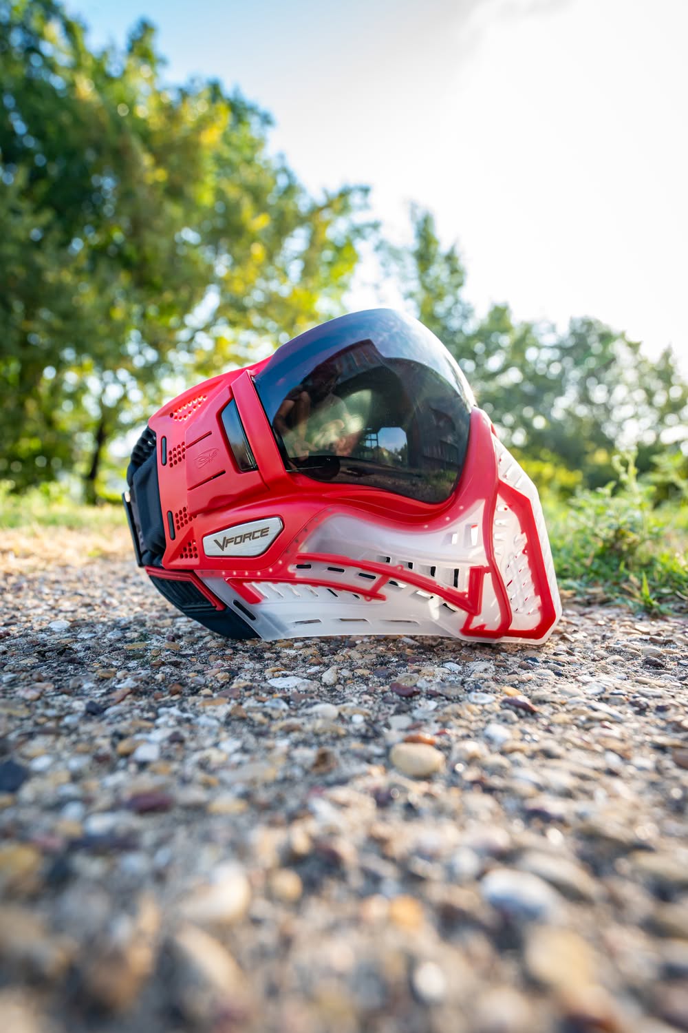 can you use a dirt bike helmet in paintball VForce Profiler 2.0