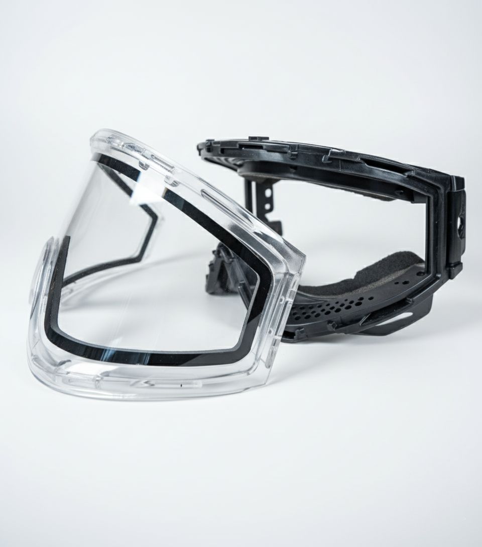 JT QLS - Black w Clear Lens and Strap
