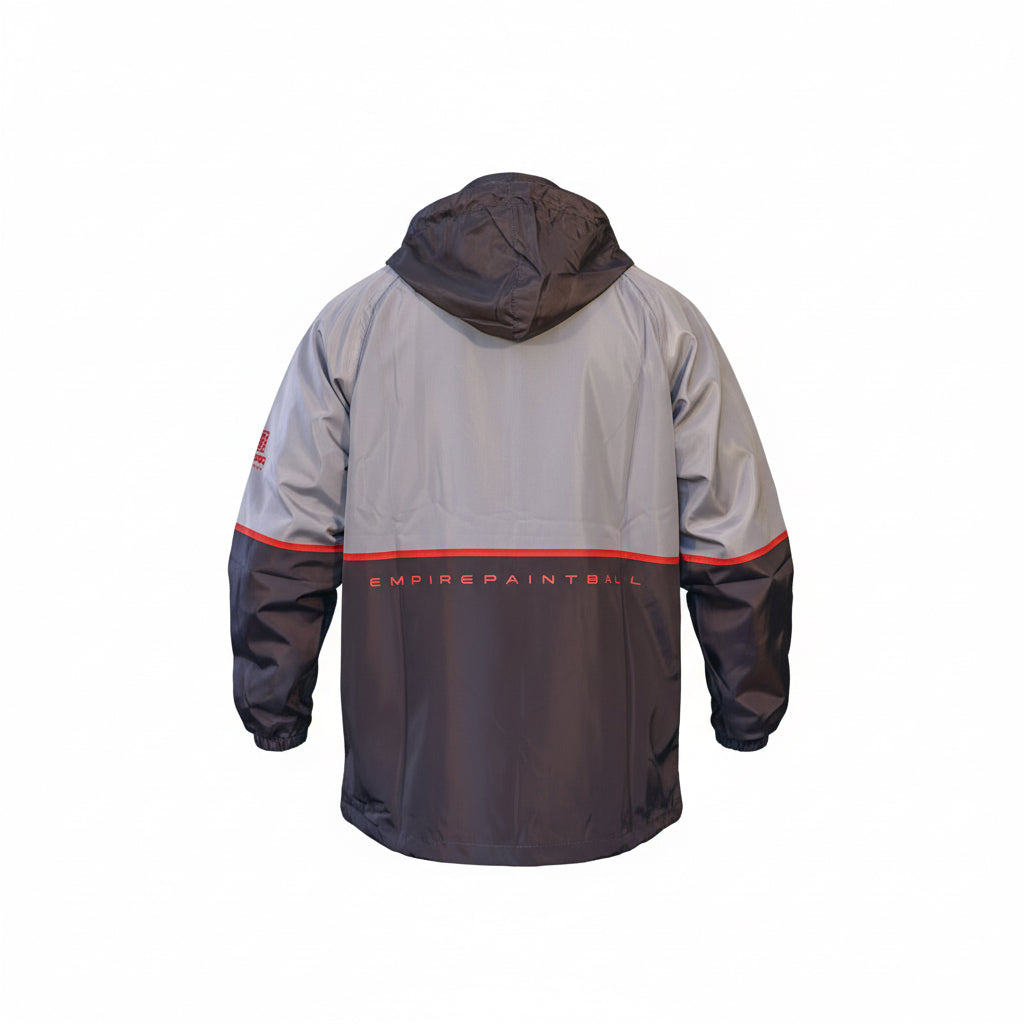 Empire Atlas Windbreaker Gray back