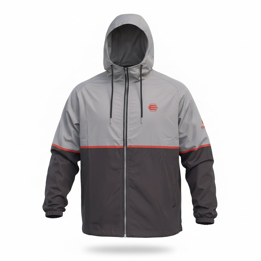 Empire Atlas Windbreaker Gray front