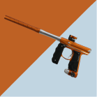 Empire Mini GS - Barillet 2 pièces - Tangerine/Blanc poussière 