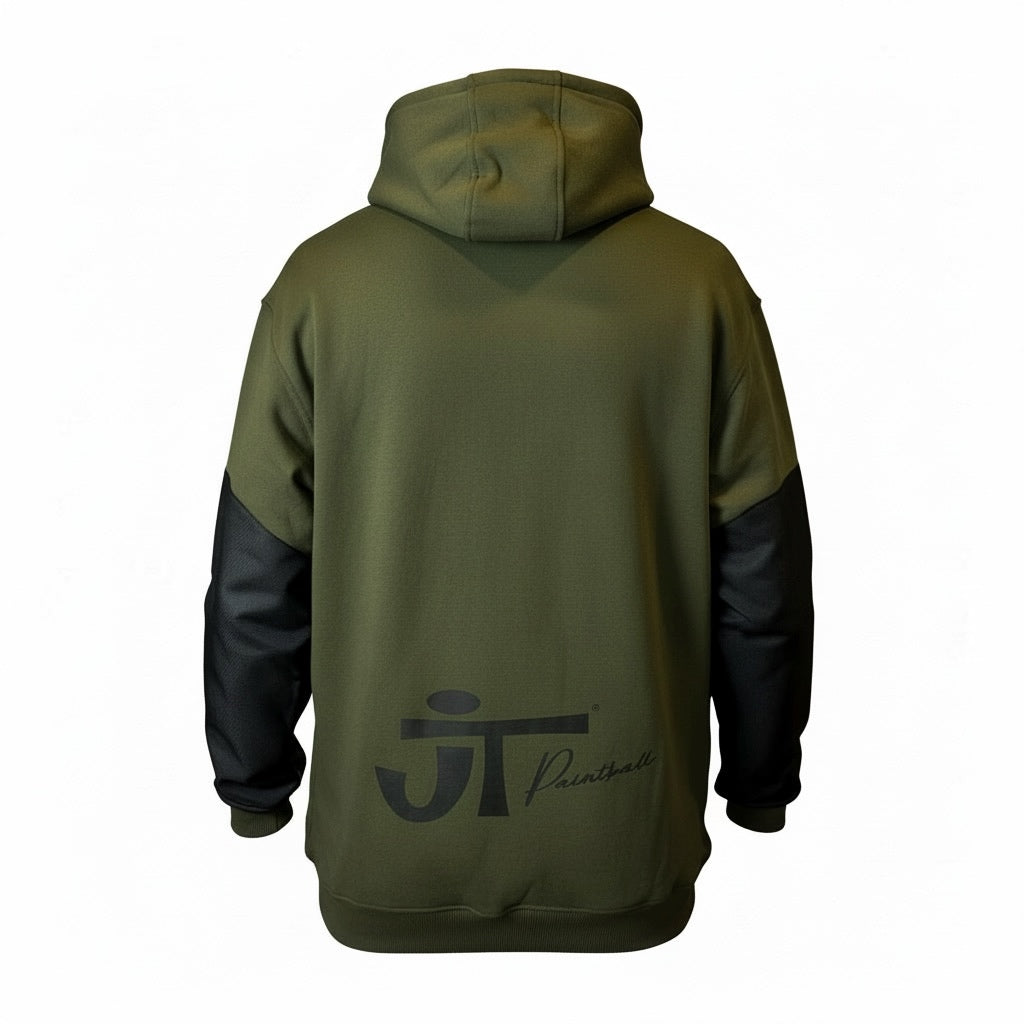 JT Grind Playing Hoodie - Olive Green