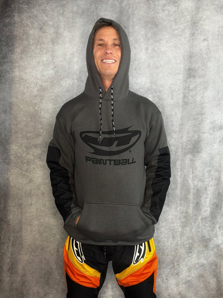 GRIND Hoodie Gray Front
