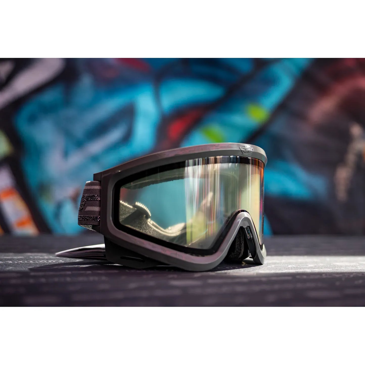 JT QLS - Dark Gray w Clear Lens and Strap