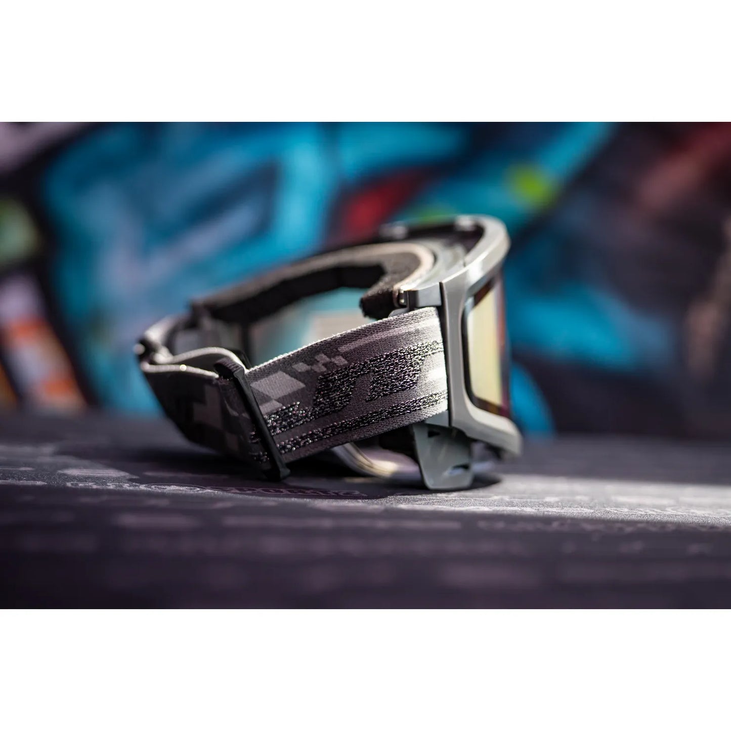 JT QLS - Dark Gray w Clear Lens and Strap
