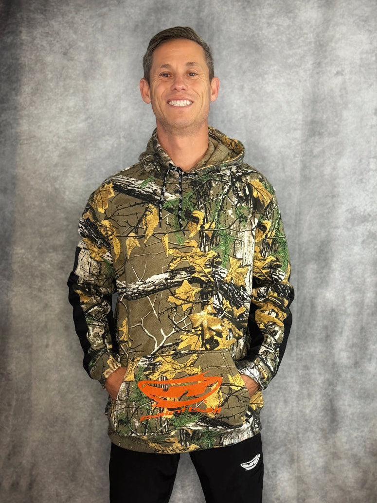Grind Hoodie Branch Camo front