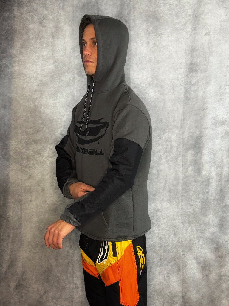 Grind Hoodie Gray side