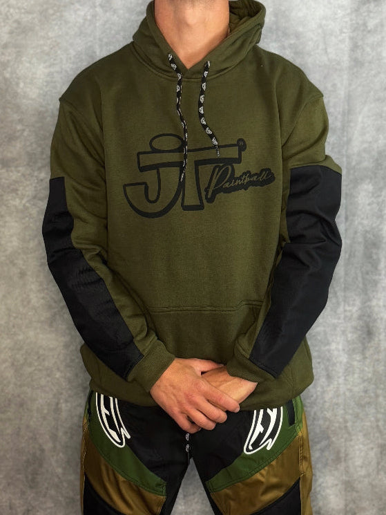 Grind Hoodie Green front
