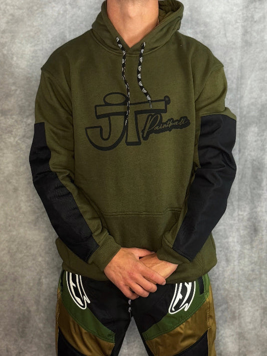 Grind Hoodie Green front