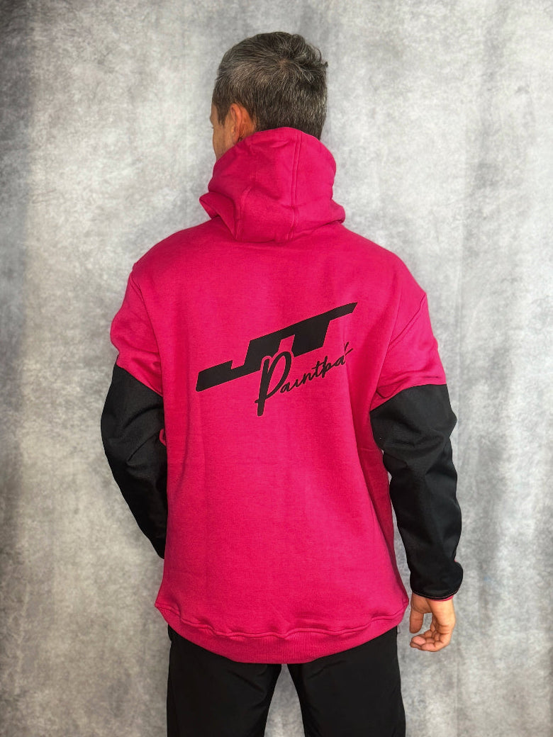 Grind Hoodie Pink Back
