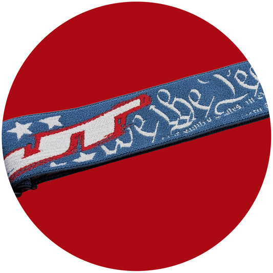 JT Woven Goggle Strap - September - The Patriot