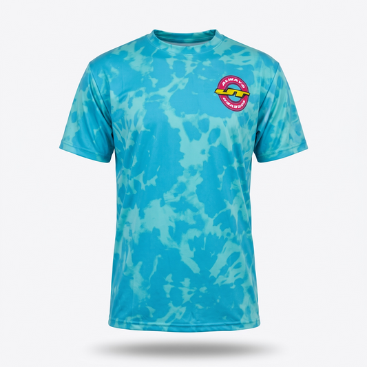 JT Stretchy Soft T Shirt  - Acid Wash Always - Teal