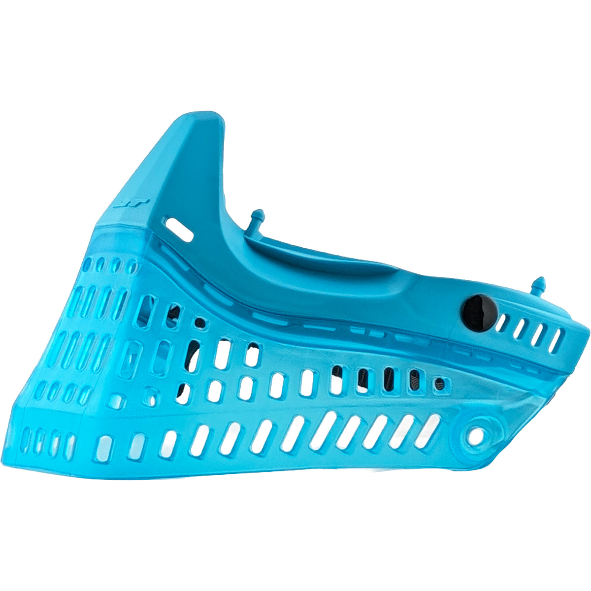 JT Proflex Nose and Skirt - Turquoise ICE Skirt w/ Std Chin Strap