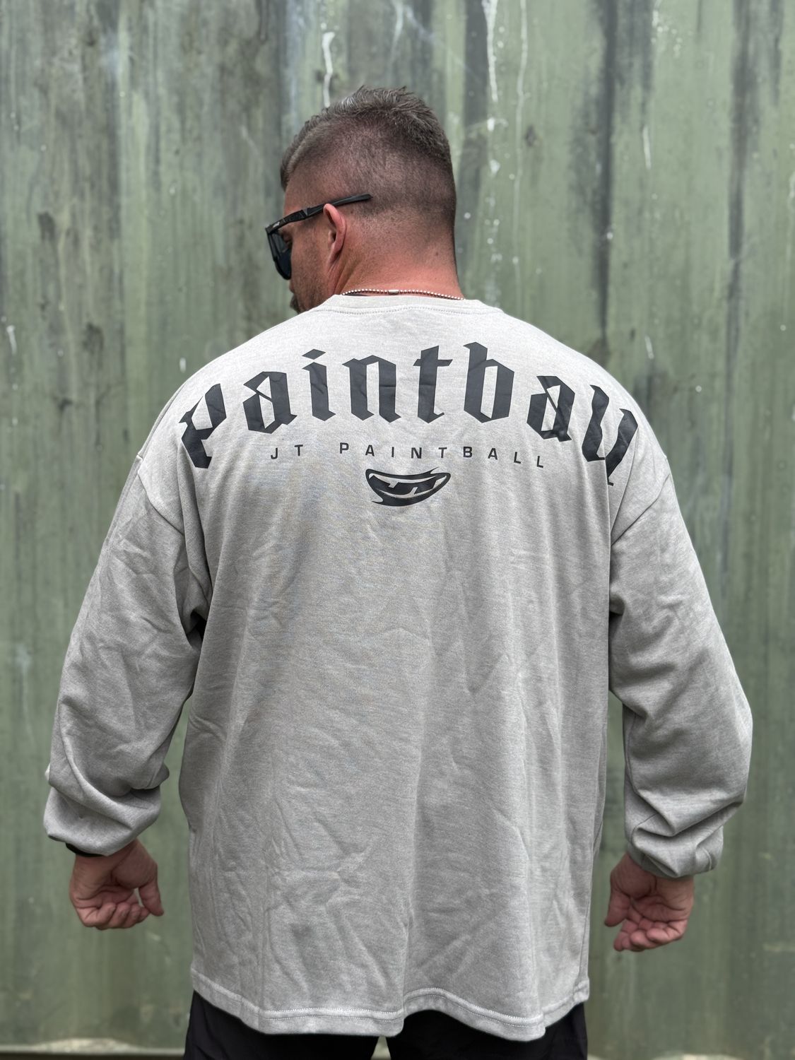 Paintball Grey - Thomas Taylor Elite Collection - Heavyweight Long Sleeve