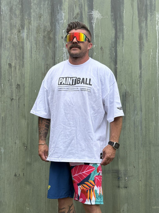 Chess White - Thomas Taylor Elite Collection - Heavyweight Short Sleeve