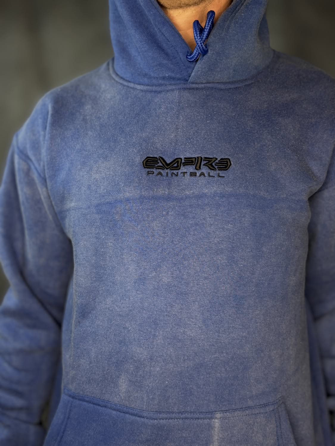 Empire Pull Over Hoodie - Stonewash - Crush Blue