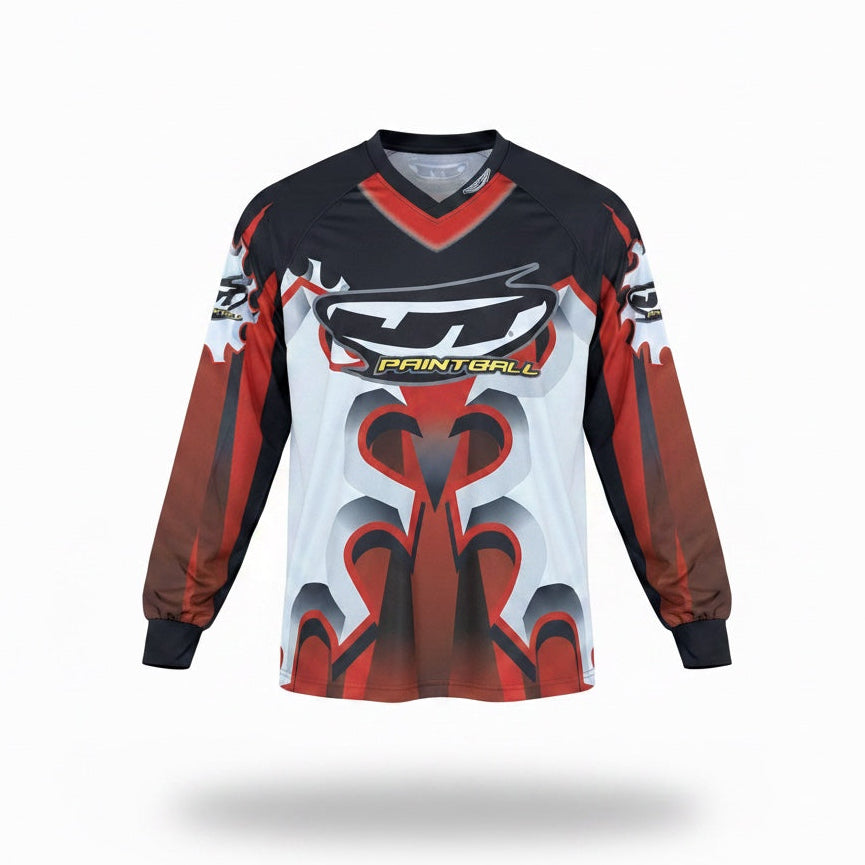 JT OC Jersey - Spikes - Sawblades - Red