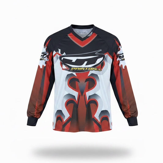 JT OC Jersey - Spikes - Sawblades - Red