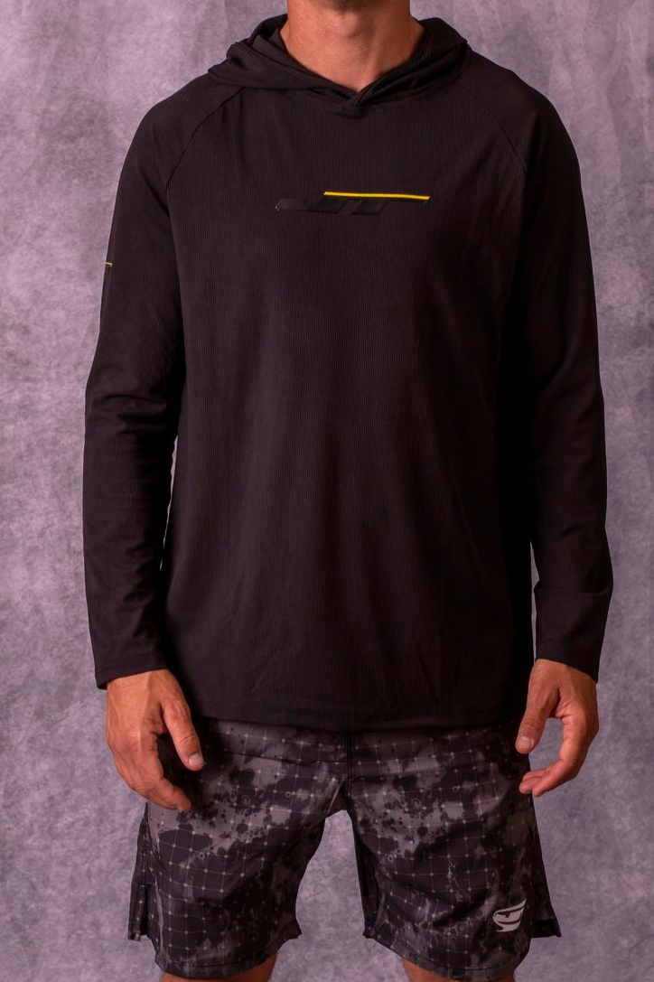 JT Venture Light Breeze Hoodie - Raven - Grey