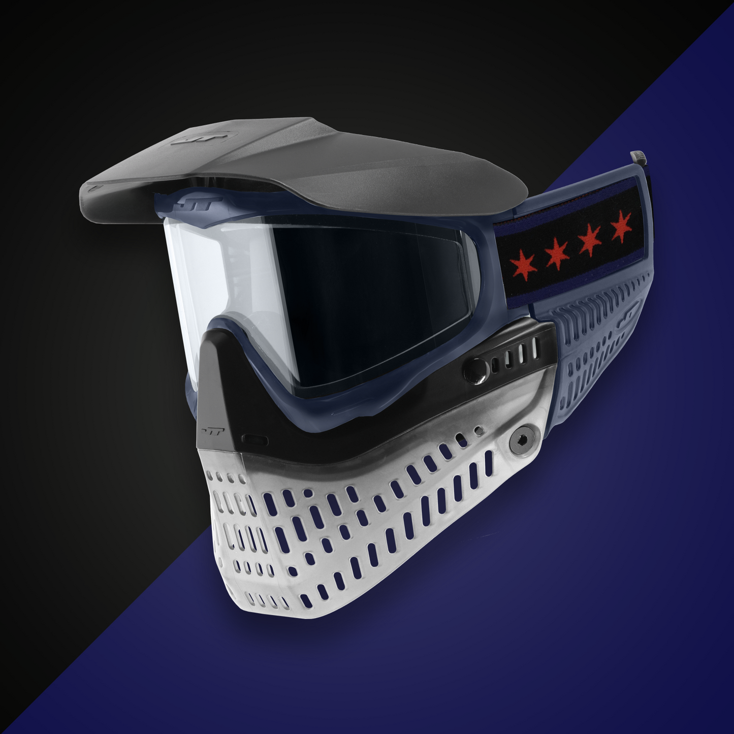 JT Proflex LE ICE Aftershock Bleu avec bracelet tissé personnalisé