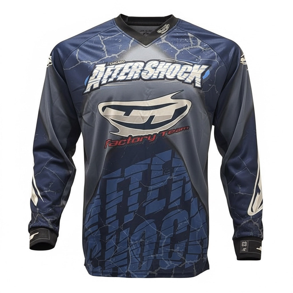 JT OC Jersey - Aftershock Blue / Grey