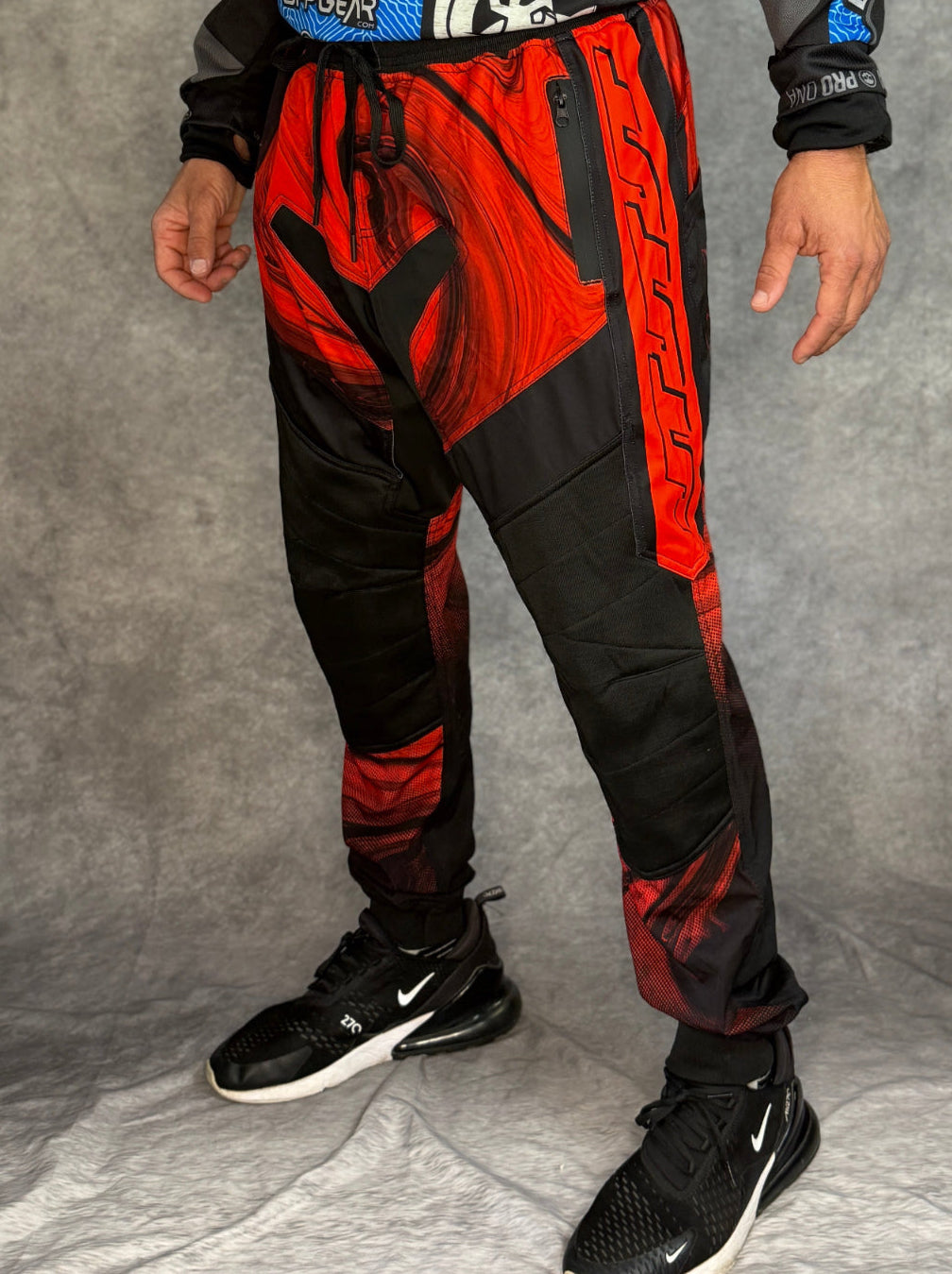 JT CMDR Jogger - Marble - Red / Black (Away)