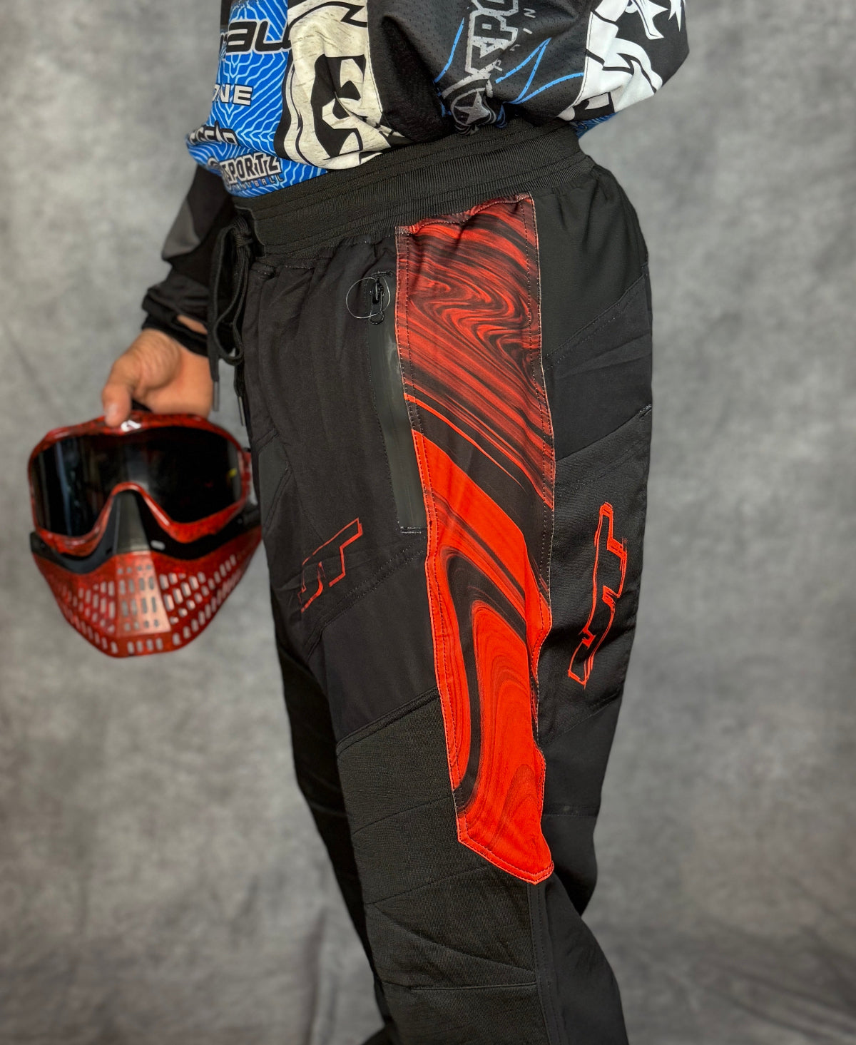 JT CMDR Jogger - Marble - Black / Red (Home)