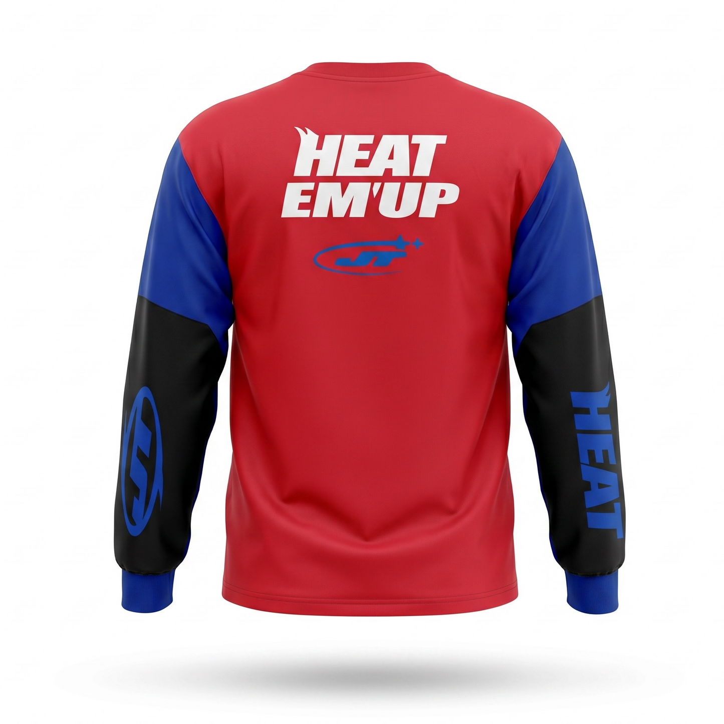 JT Grind Heavyweight Long Sleeve - Heat Red