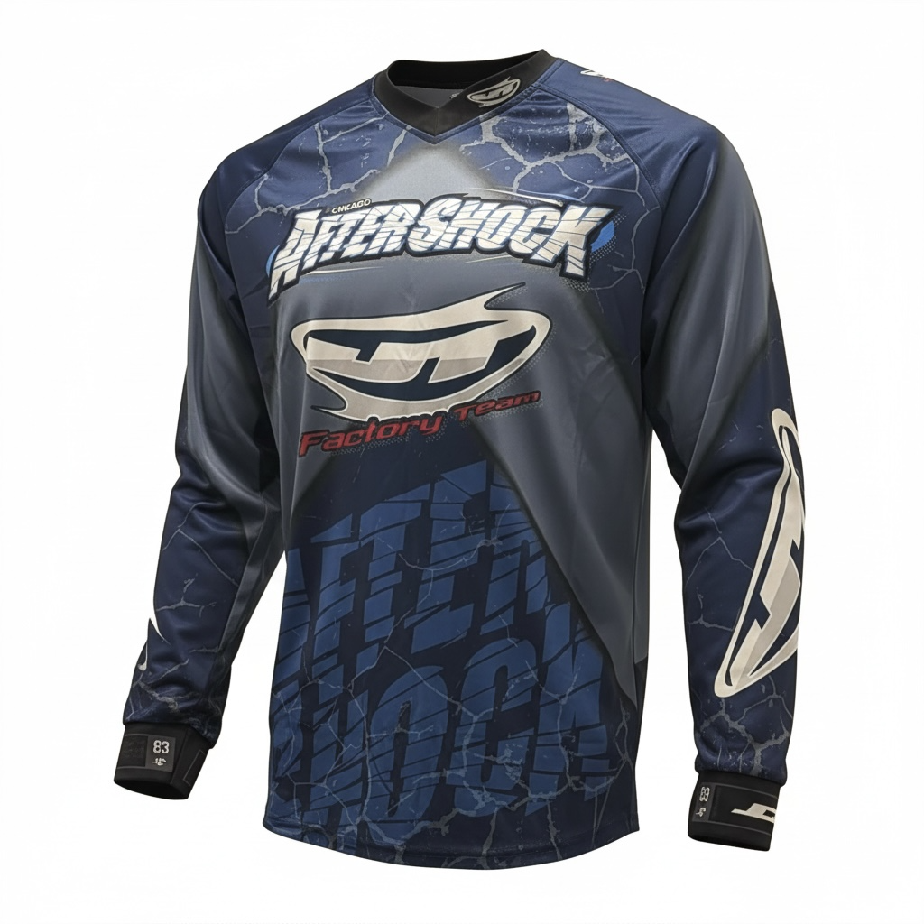 JT OC Jersey - Aftershock Blue / Grey