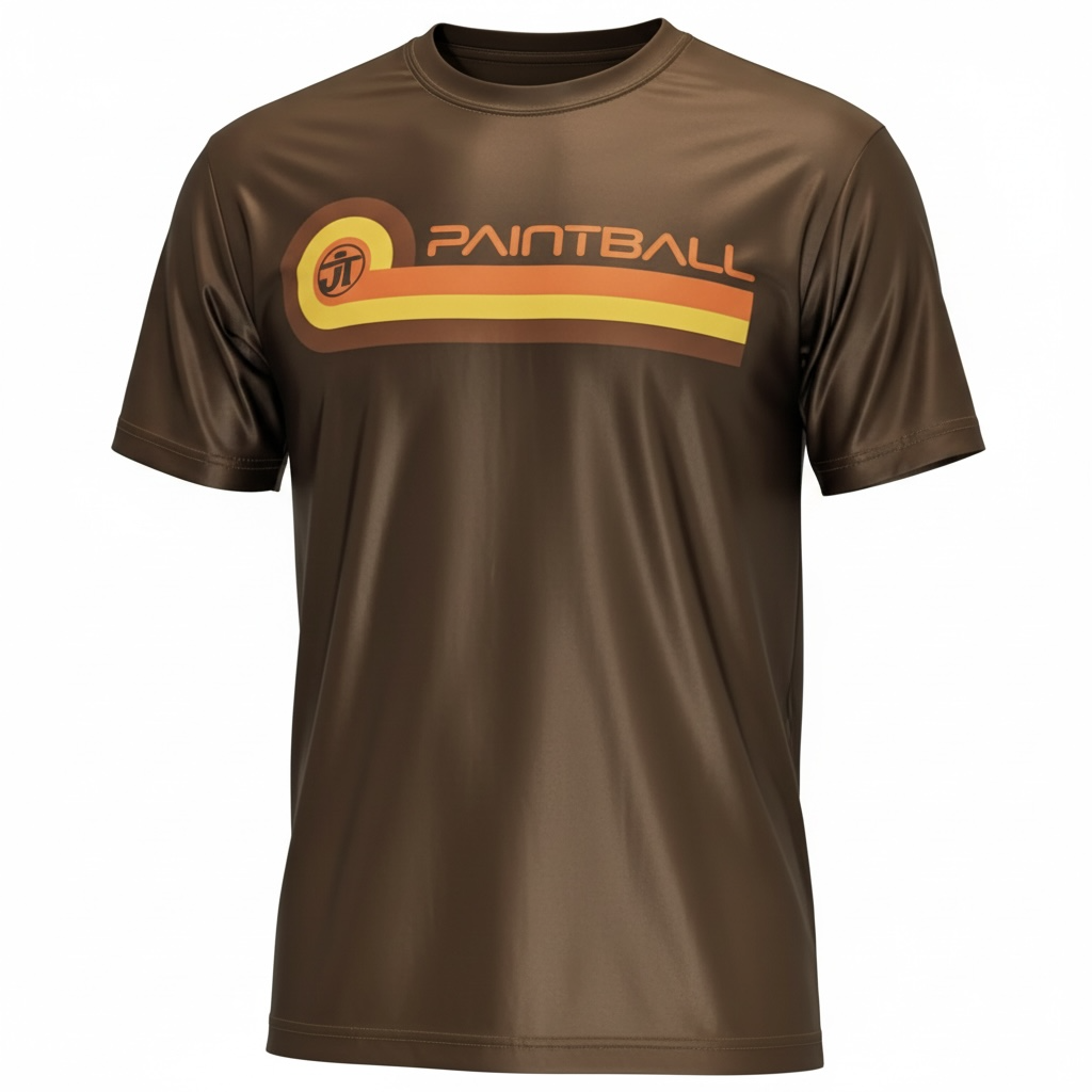 JT Stretchy Soft T Shirt  - Padre - Brown