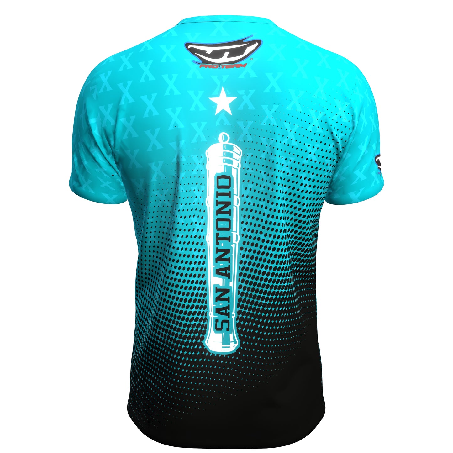 JT Stretchy Soft T Shirt  - X-Factor Teal / Black