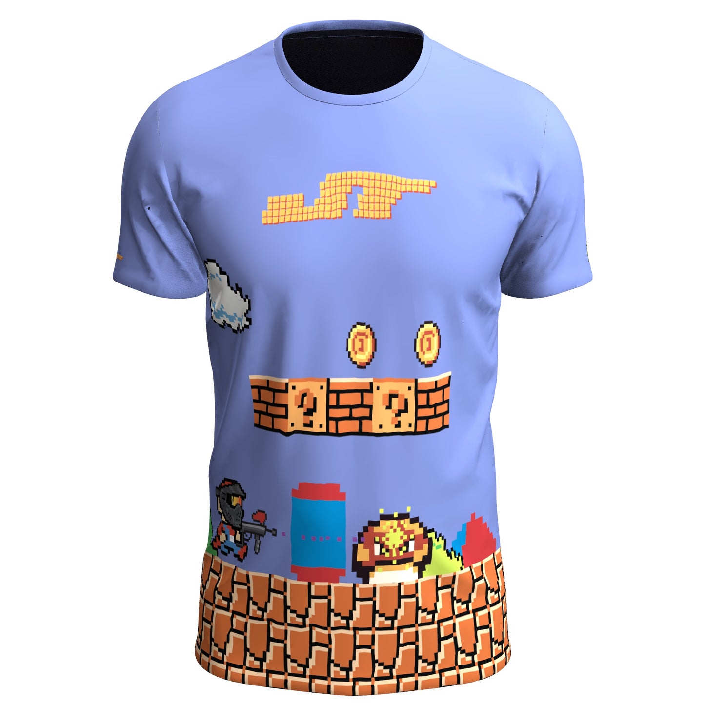 JT Stretchy Soft T Shirt  - Gamer Series - Mario