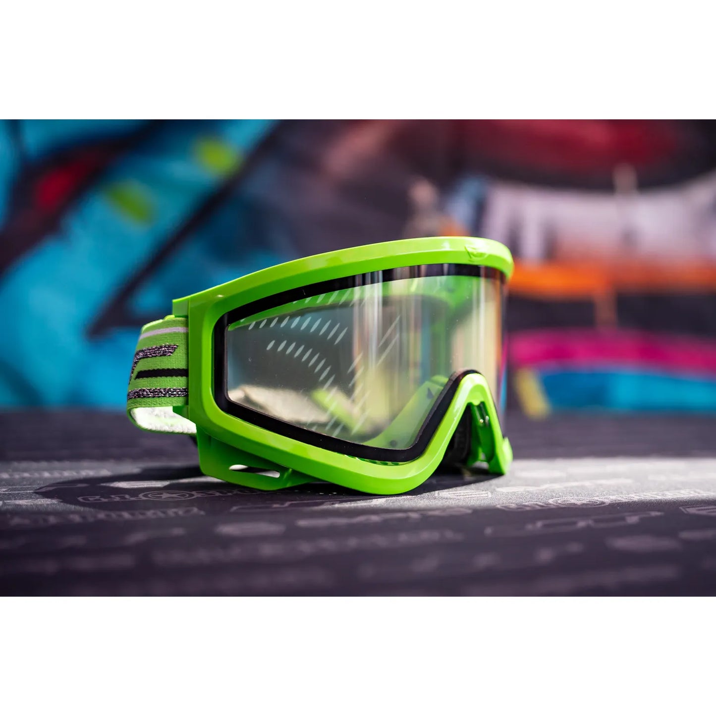 JT QLS - Lime w Clear Lens and Strap