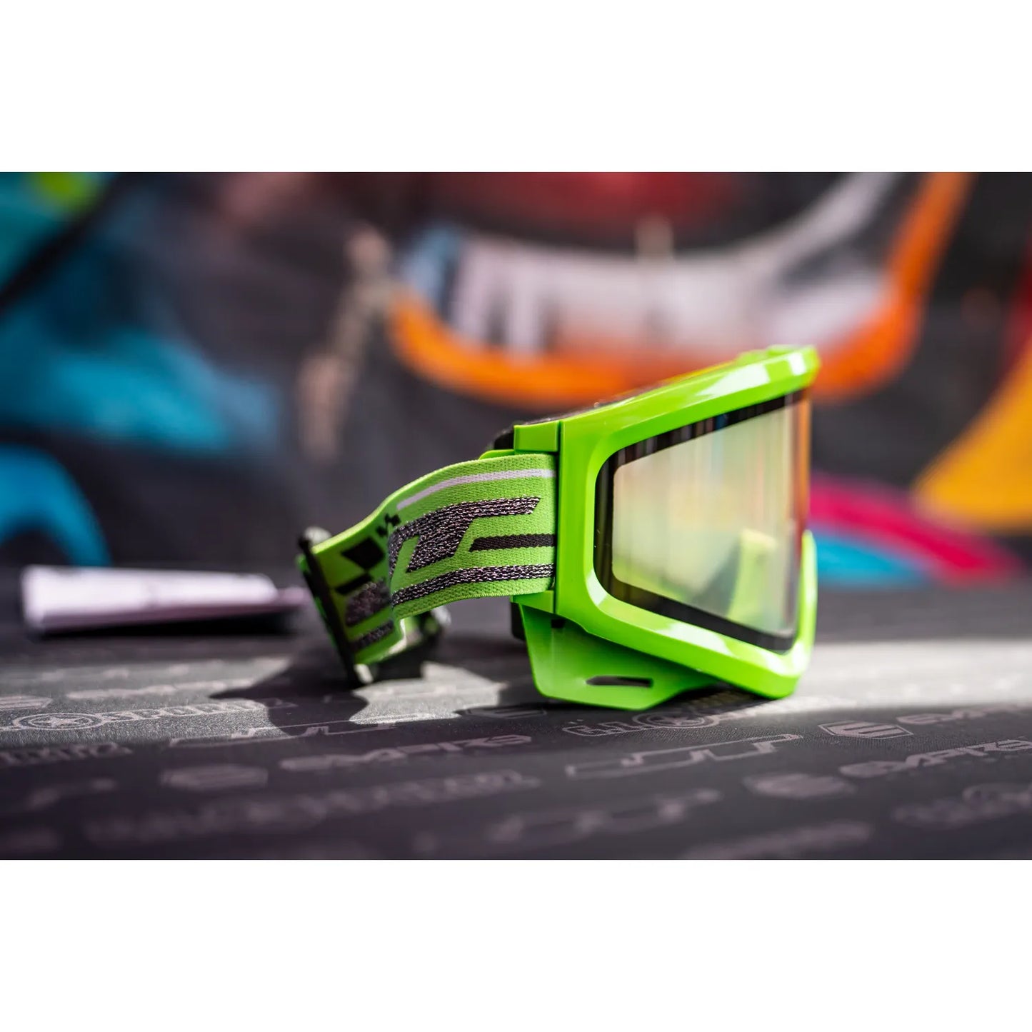 JT QLS - Lime w Clear Lens and Strap