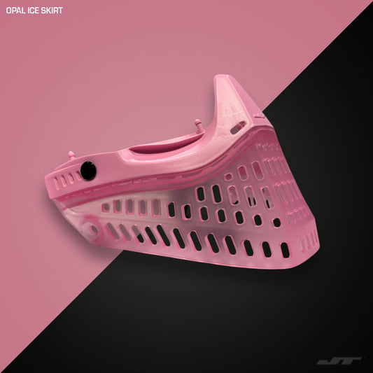 JT Proflex Nose and Skirt - Opal Ice Skirt w/ Std chin strap