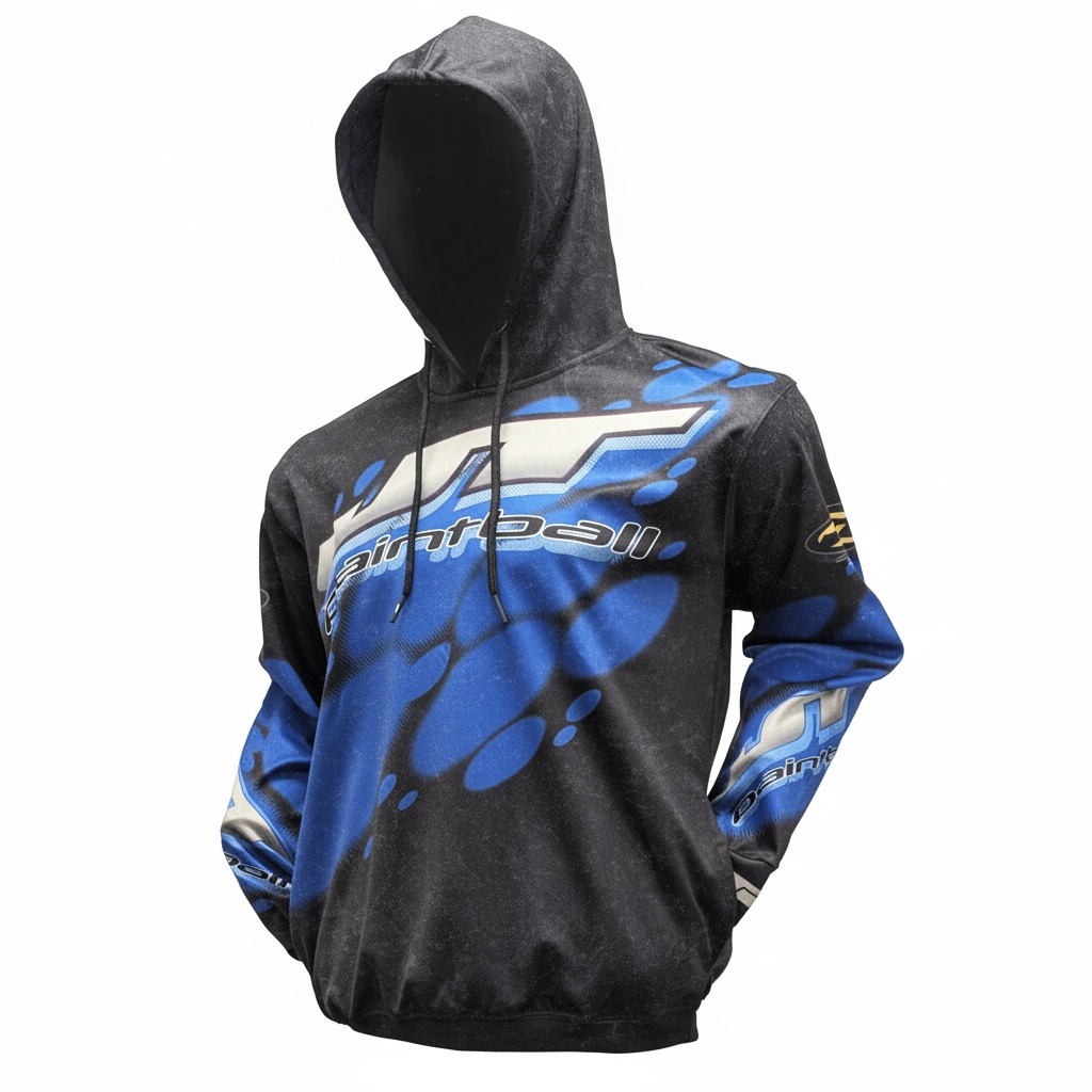 JT Apex Hoodie - Retro Bubble - Blue/Black