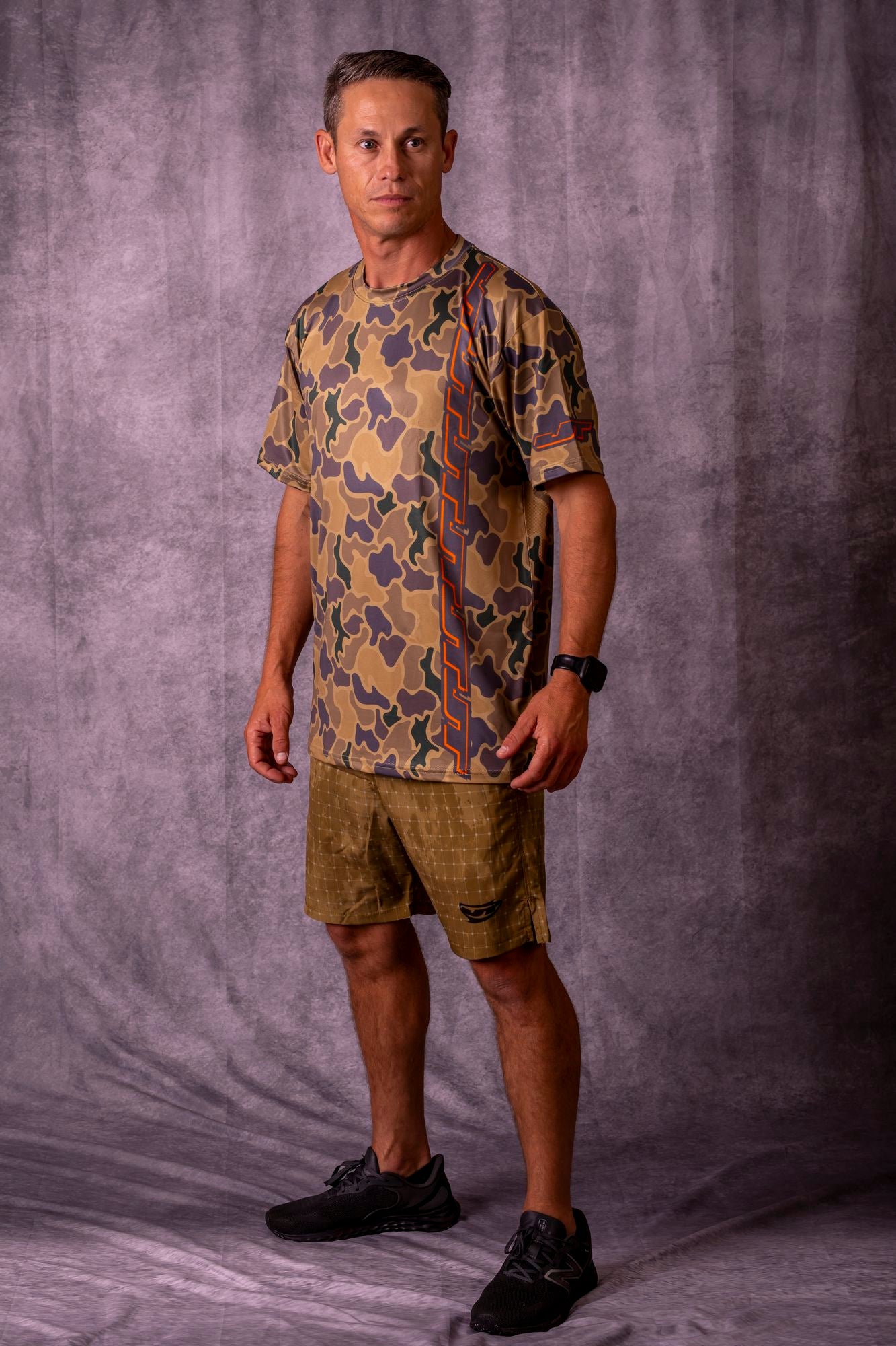 JT Stretch Air T-Shirt - Racing Camo