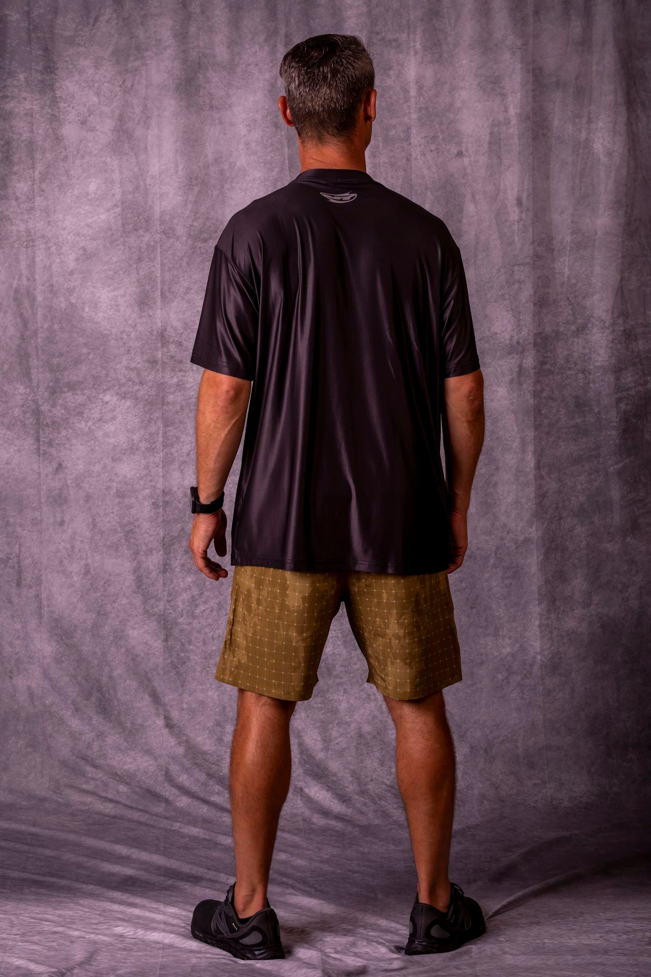 JT Stretchy Soft T Shirt  - Pro Flex Schematics - Black