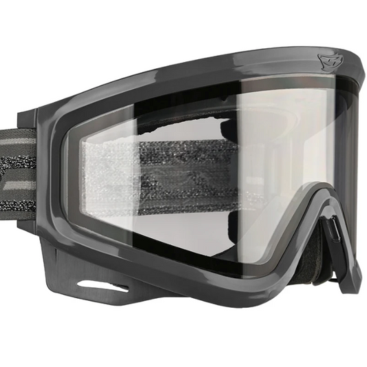 JT QLS - Dark Gray w Clear Lens and Strap