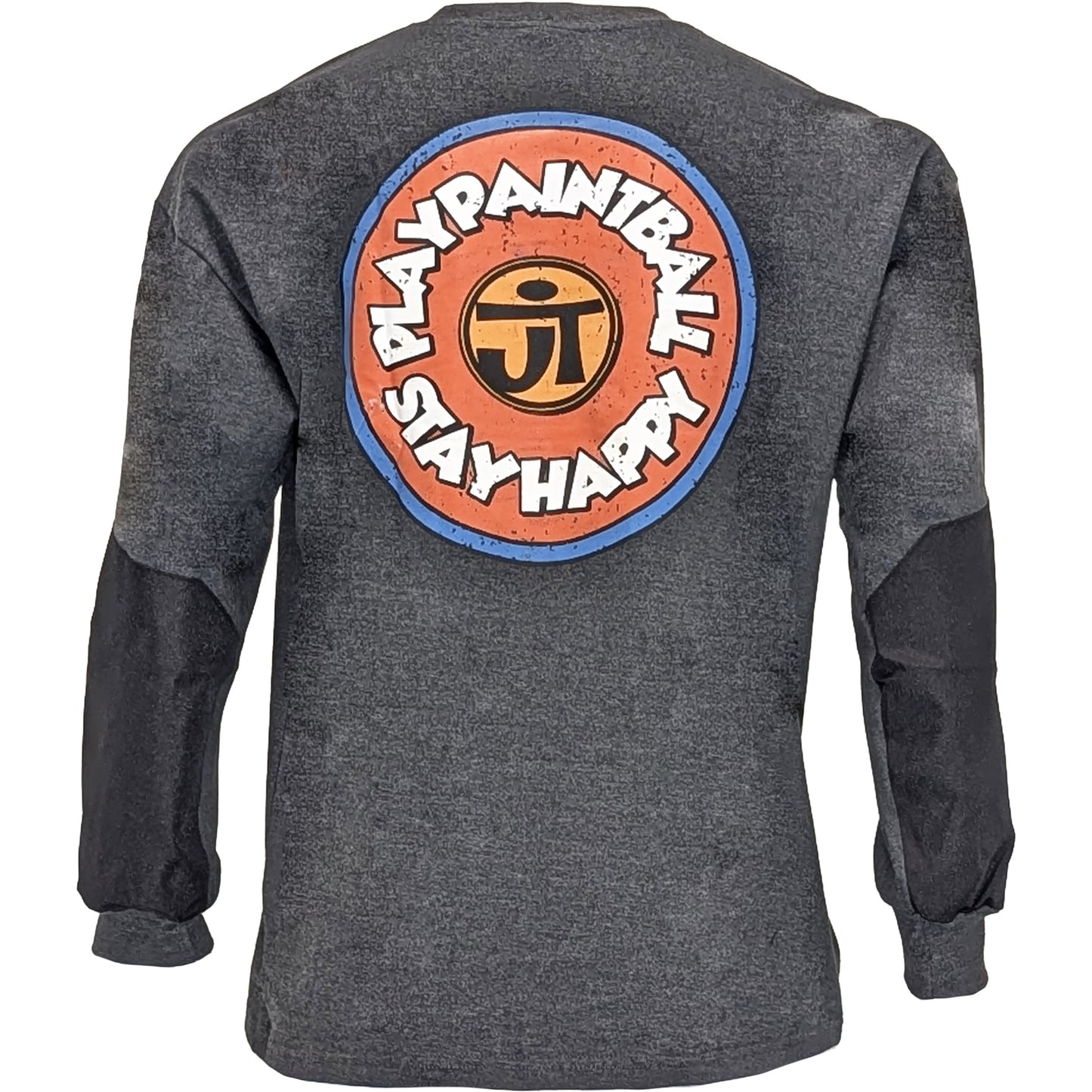 Stay Happy - Ryan Greenspan Elite Collection - Grind Heavyweight Long Sleeve - Gray