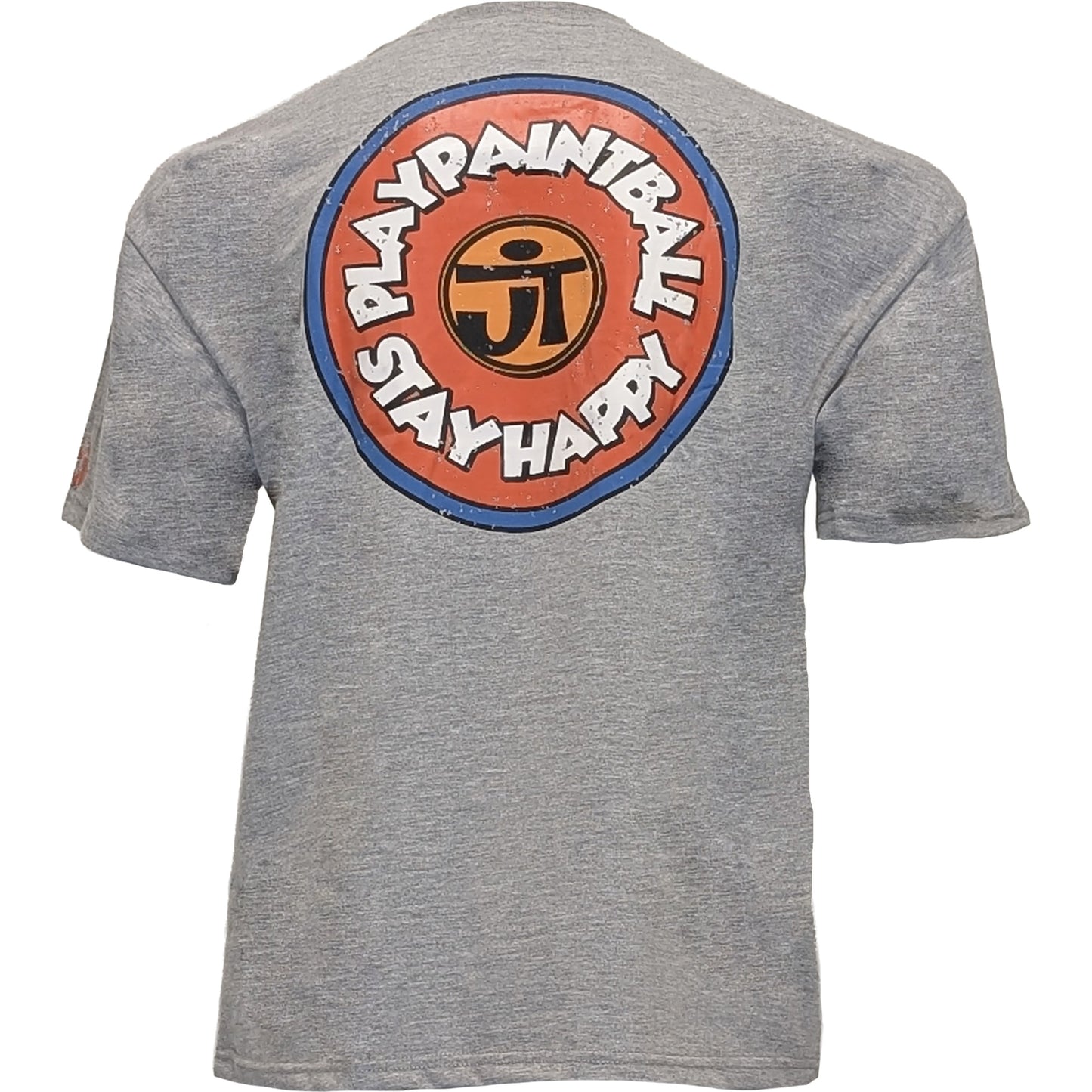 Stay Happy - Ryan Greenspan Elite Collection - Heavyweight Short Sleeve - Light Gray