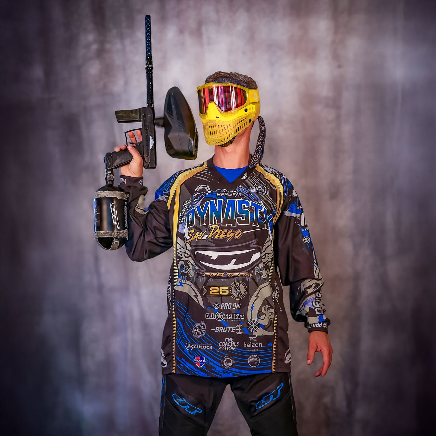 JT Proflex LE ICE Birthstone - Topaz w/ Standard Chin Strap