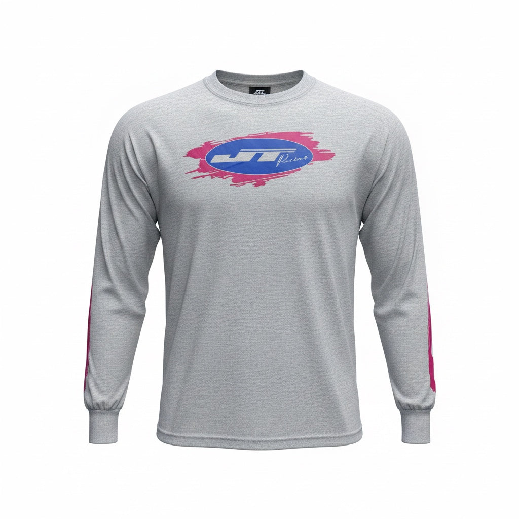 JT Venture Heavyweight Long Sleeve Shirt - Grey Vibrant