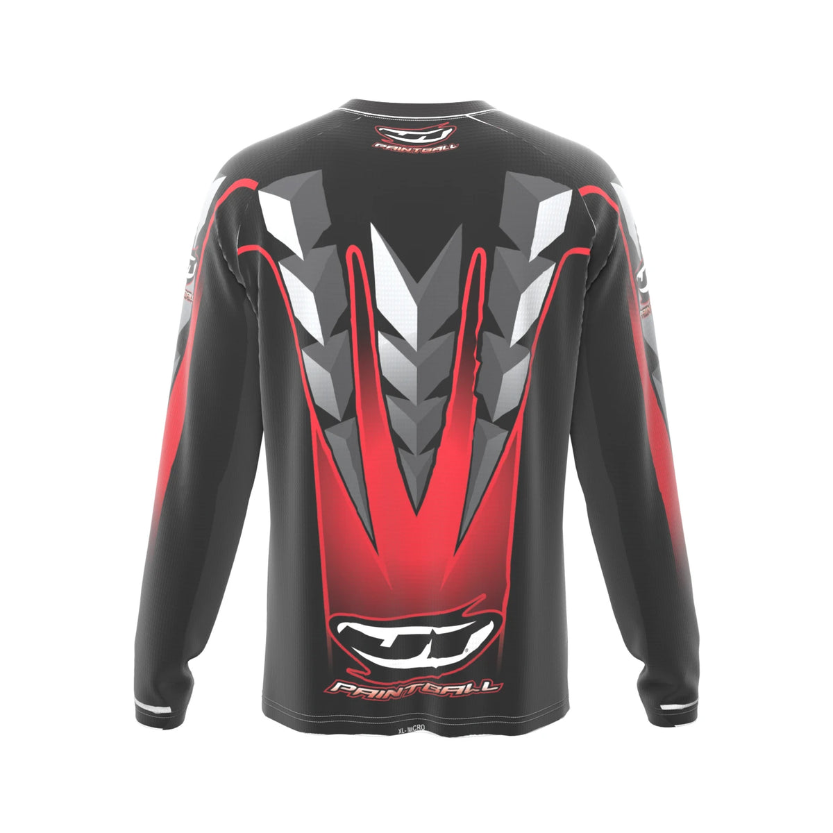 JT OC Jersey Trident Semi Red — back