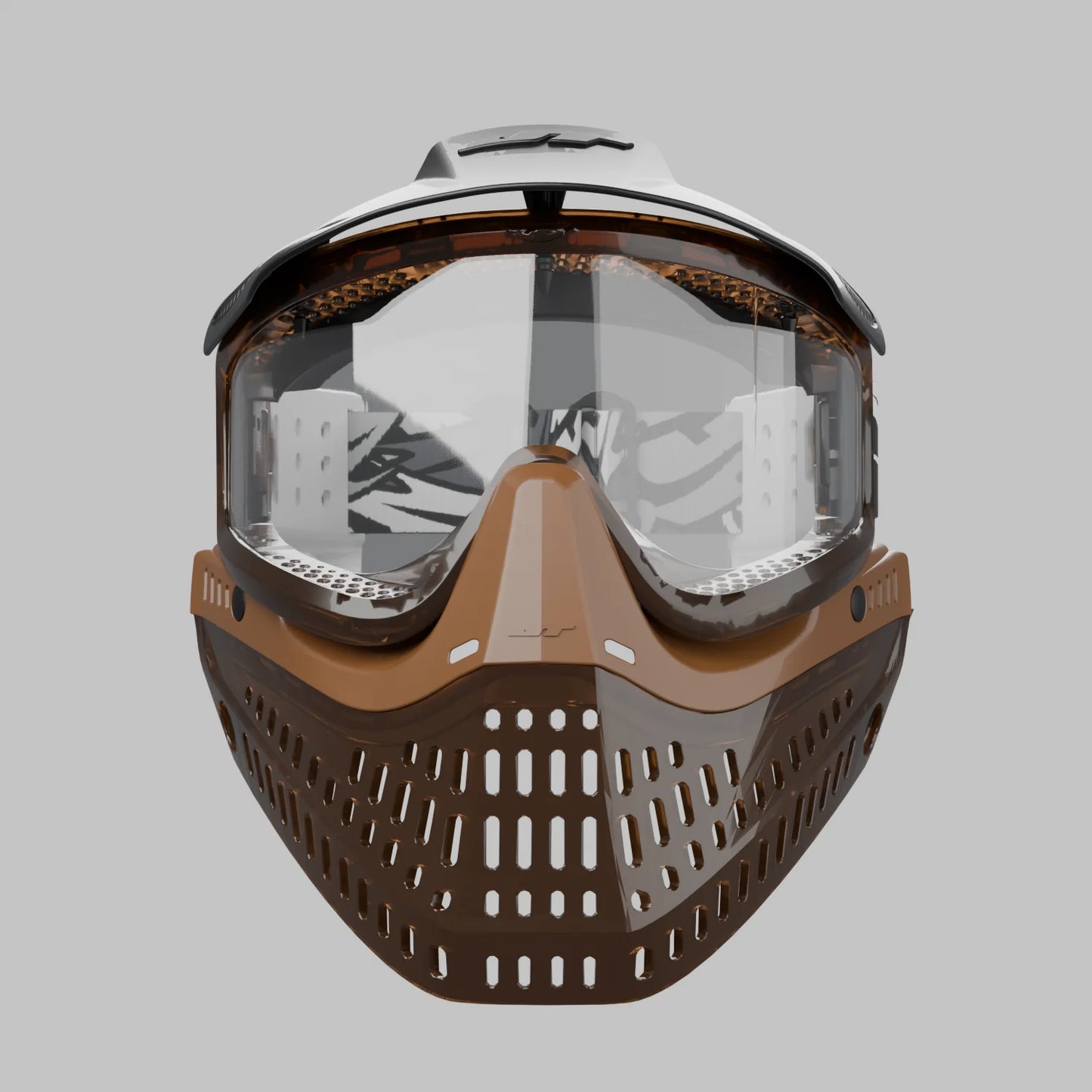 QLS Brown w/ Brown Nose Faceplate and Black ears (face)