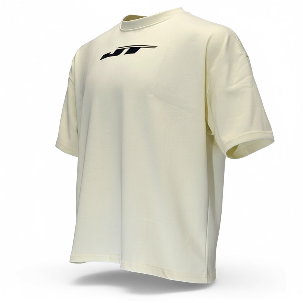 JT Heavyweight Short Sleeve Shirt - Cream