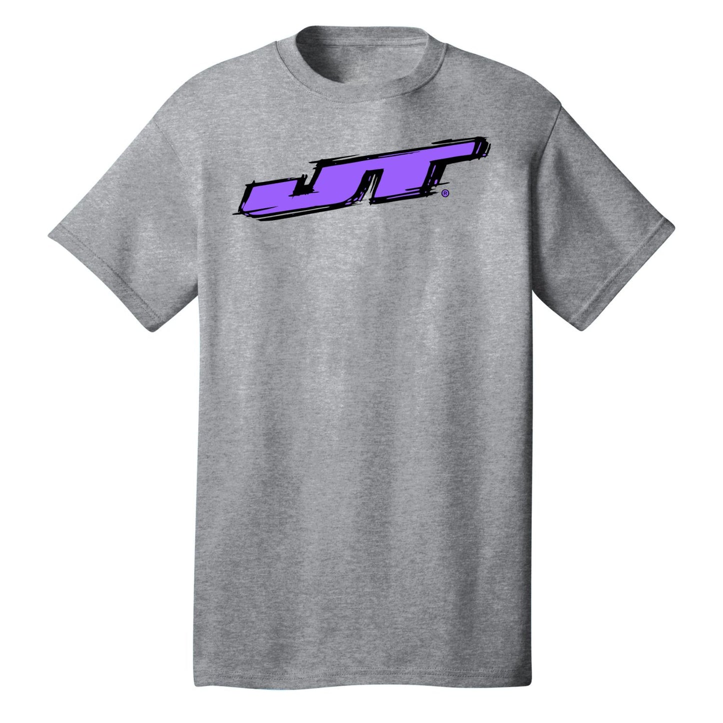 JT Grunge Logo T-shirt - Grey